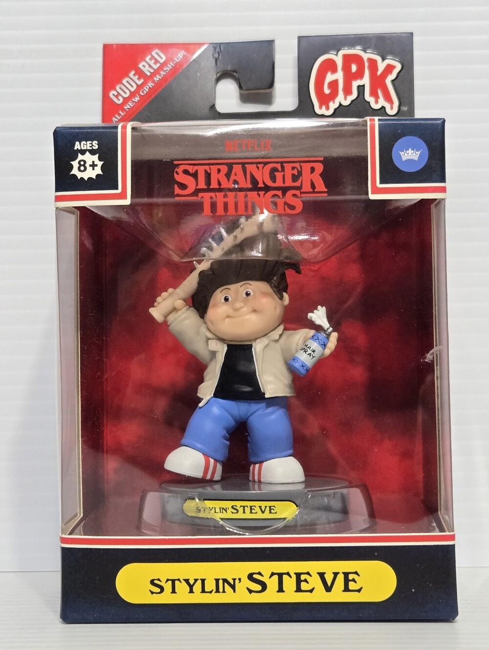 Stranger Things Stylin' Steve Figure - Blue and Cream GPK